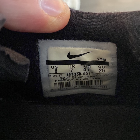 Nike Free Run Black Training Shoes - Picture 4 of 7